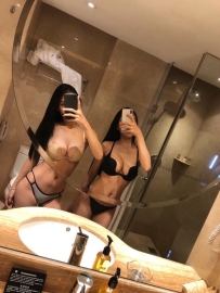 內衣麻豆姐妹花下海 #短期兼職鴛鴦浴+雙飛+雙鮑戲龍+雙奶...