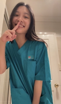 診所護理師 工時壓力大 下海釋放慾望  白嫩皮膚 性感氣質